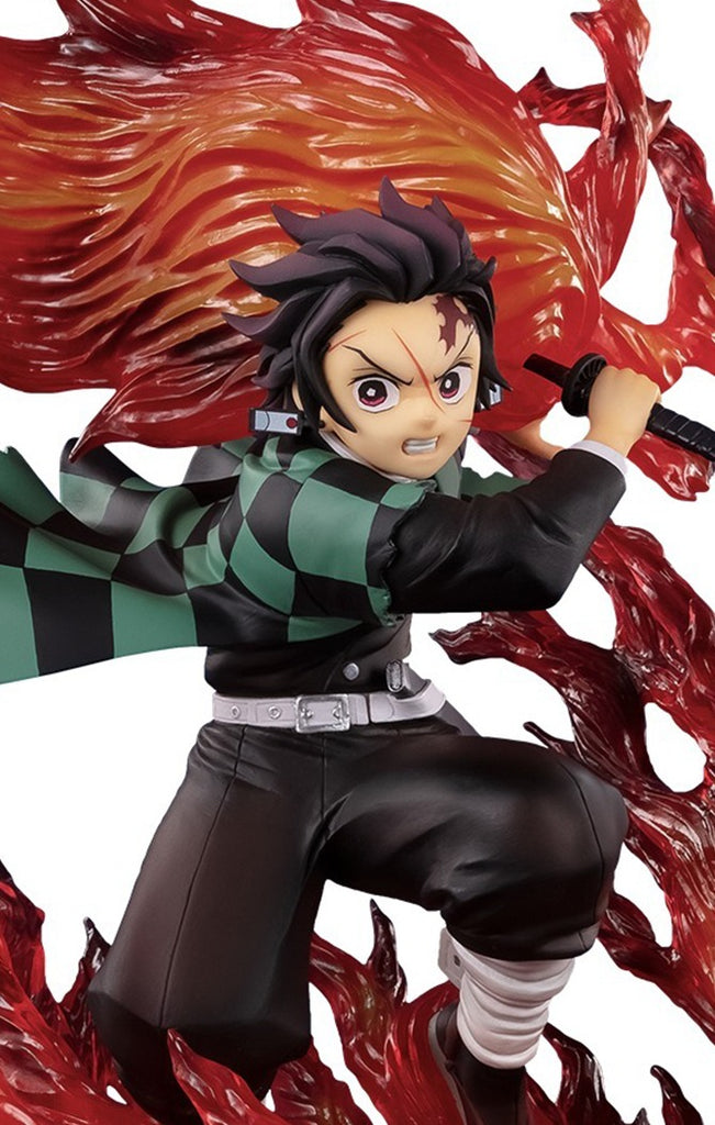 Estátua Tanjiro Kamado (Hinokami Kagura) - Demon Slayer - FiguartsZERO - Bandai