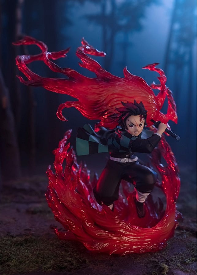 Estátua Tanjiro Kamado (Hinokami Kagura) - Demon Slayer - FiguartsZERO - Bandai