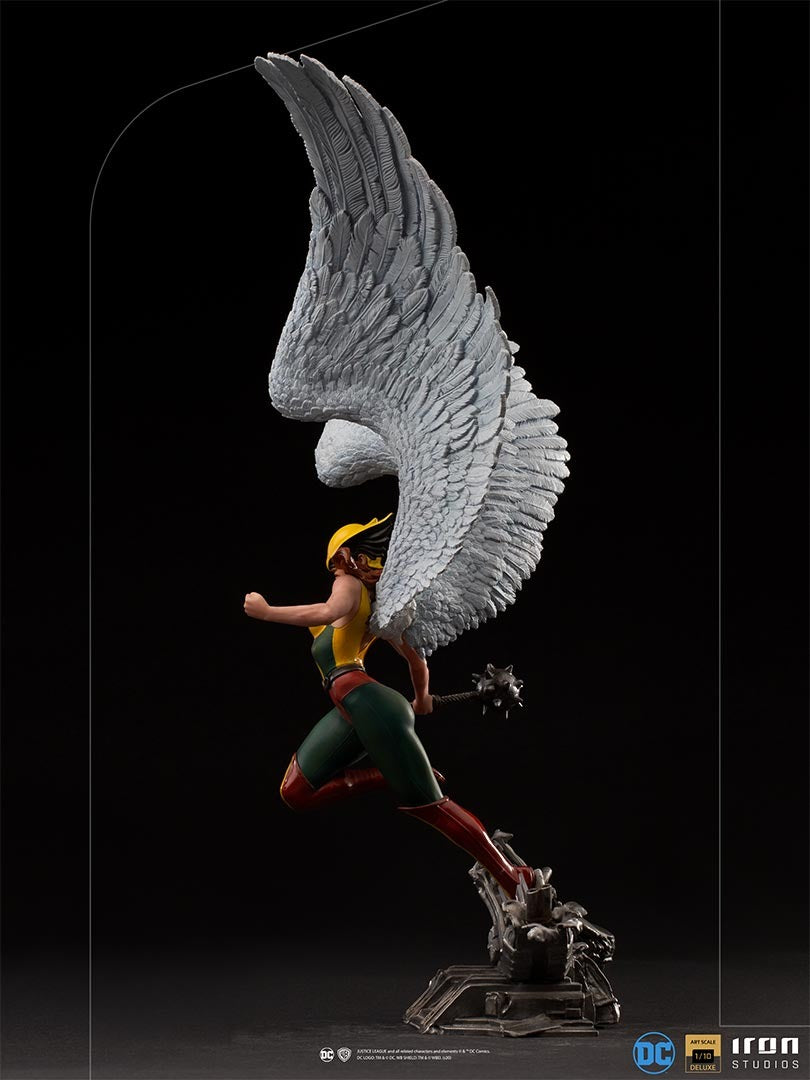 Estátua Hawkgirl Deluxe - DC Comics - Art Scale 1/10 - Iron Studios