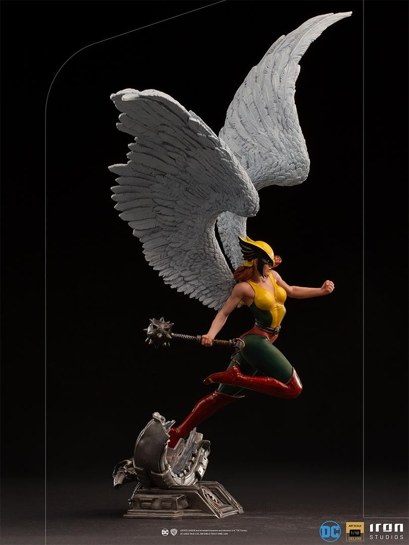 Estátua Hawkgirl Deluxe - DC Comics - Art Scale 1/10 - Iron Studios