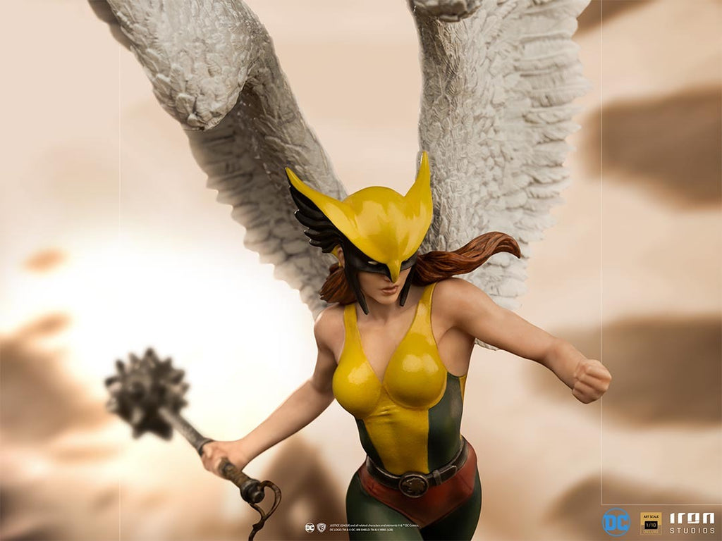Estátua Hawkgirl Deluxe - DC Comics - Art Scale 1/10 - Iron Studios