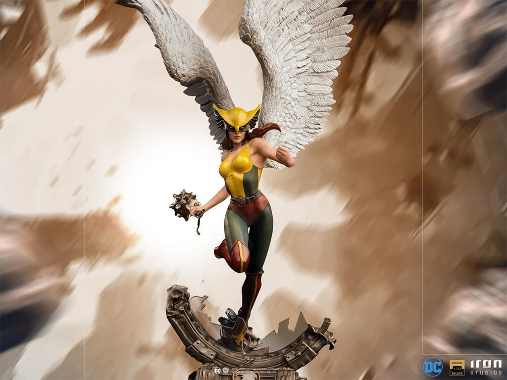 Estátua Hawkgirl Deluxe - DC Comics - Art Scale 1/10 - Iron Studios
