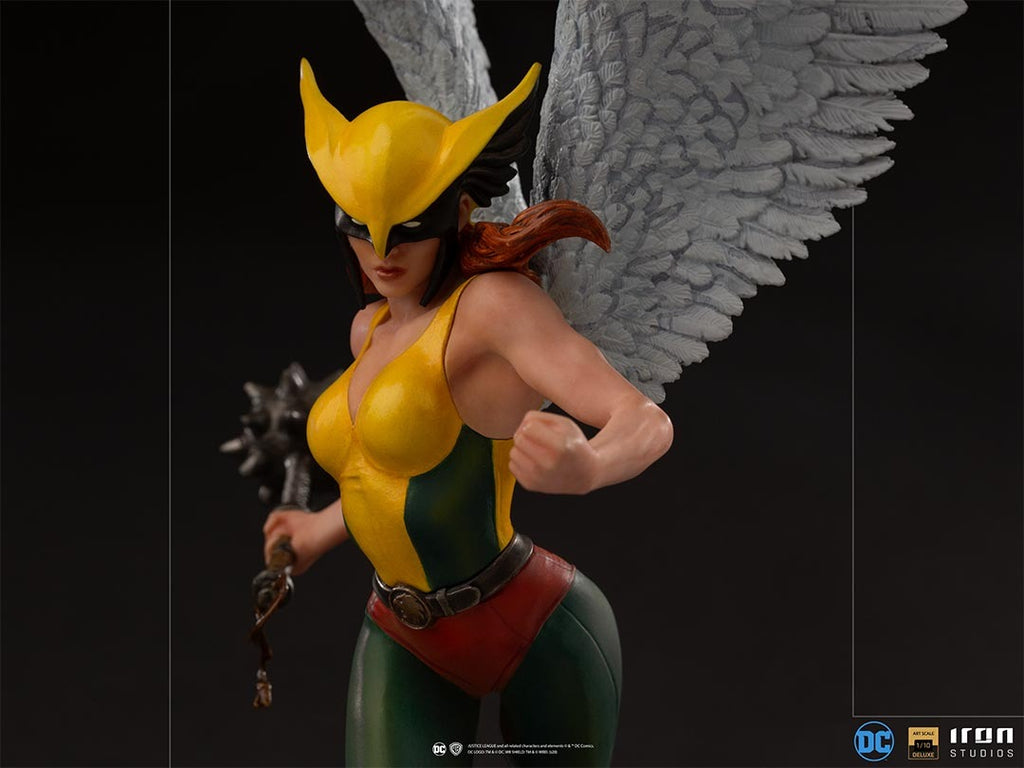 Estátua Hawkgirl Deluxe - DC Comics - Art Scale 1/10 - Iron Studios