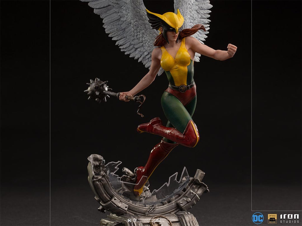 Estátua Hawkgirl Deluxe - DC Comics - Art Scale 1/10 - Iron Studios