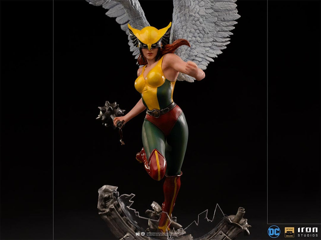 Estátua Hawkgirl Deluxe - DC Comics - Art Scale 1/10 - Iron Studios