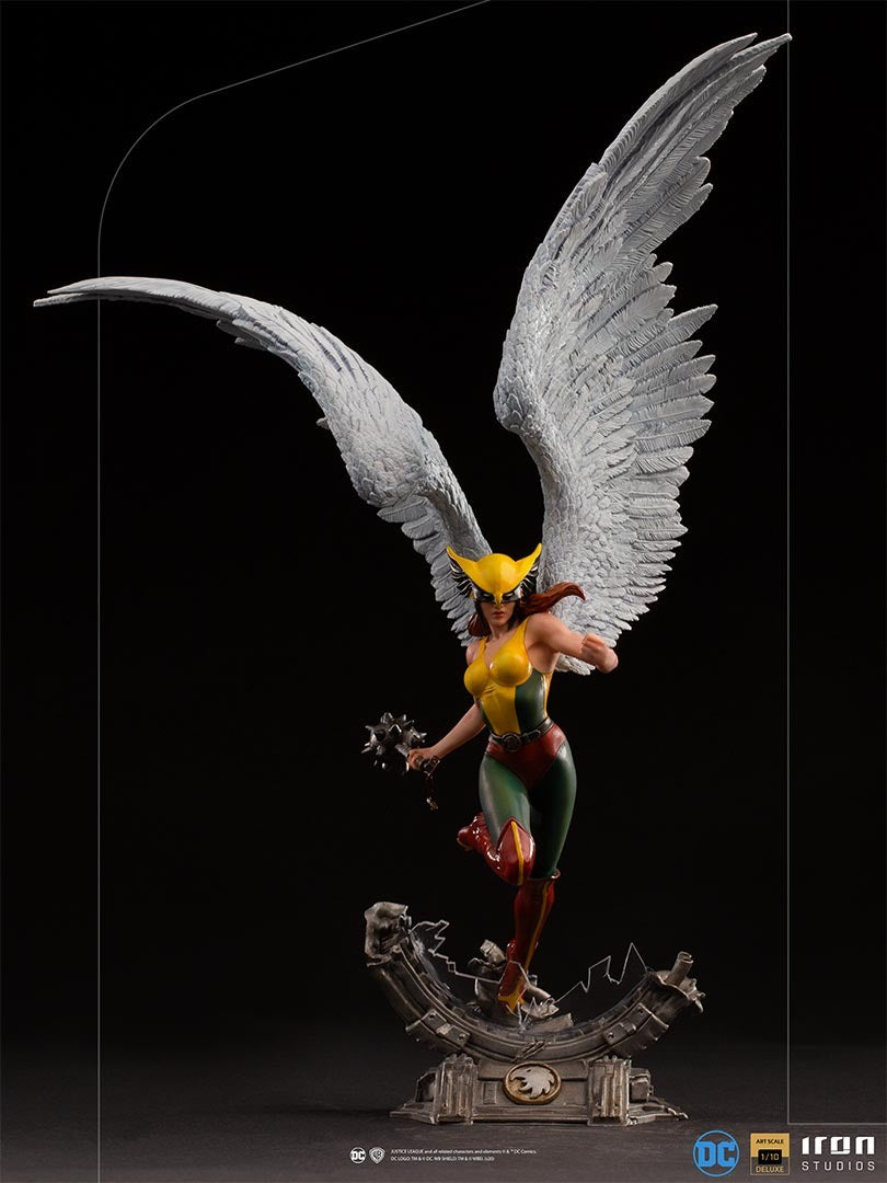 Estátua Hawkgirl Deluxe - DC Comics - Art Scale 1/10 - Iron Studios