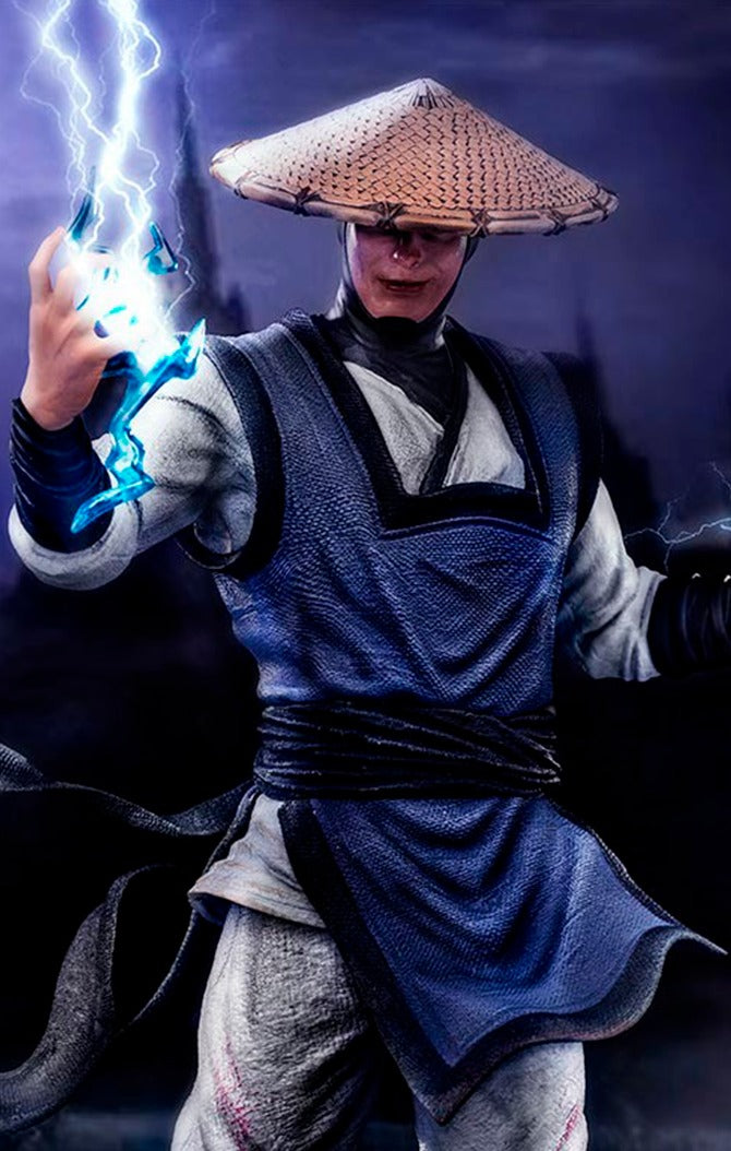 Estátua Raiden - Mortal Kombat - Art Scale 1/10 - Iron Studios
