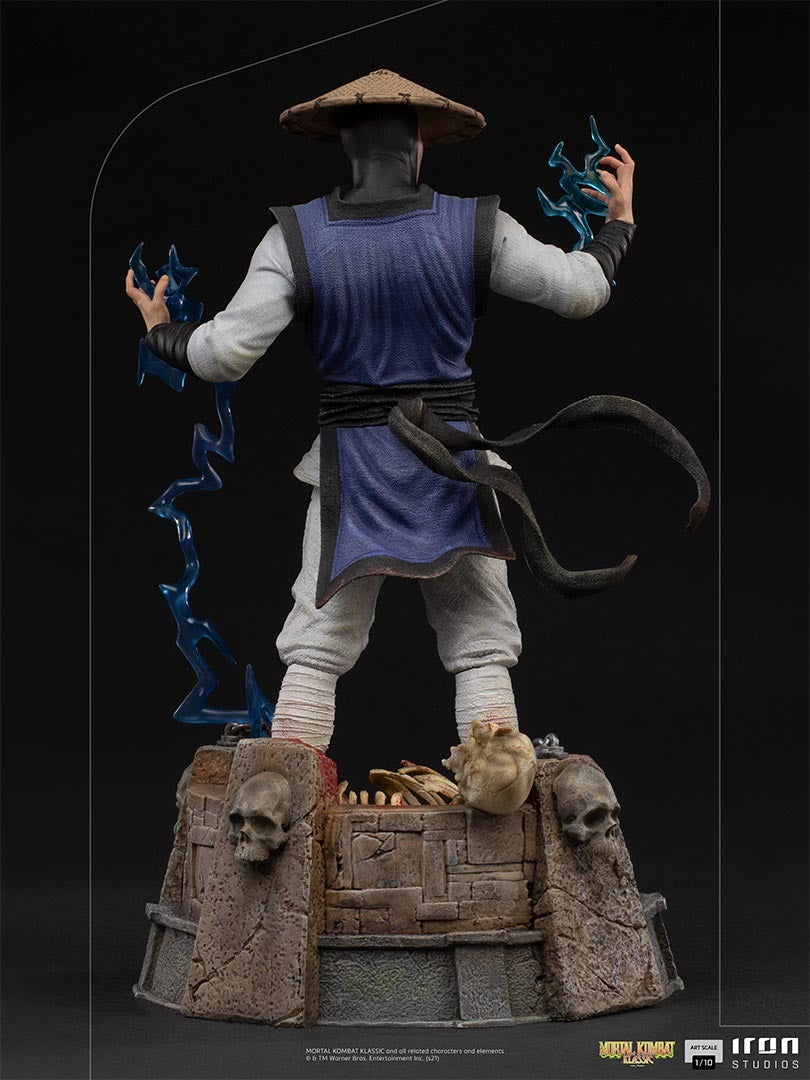Estátua Raiden - Mortal Kombat - Art Scale 1/10 - Iron Studios