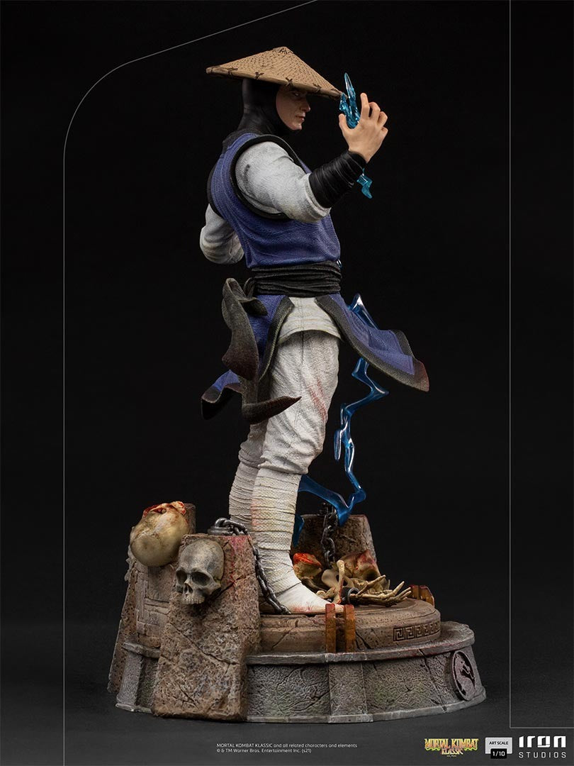 Estátua Raiden - Mortal Kombat - Art Scale 1/10 - Iron Studios