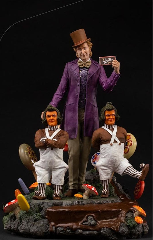 Estátua Willy Wonka - Willy Wonka and the Chocolate Factory - Art Scale 1/10 - Iron Studios