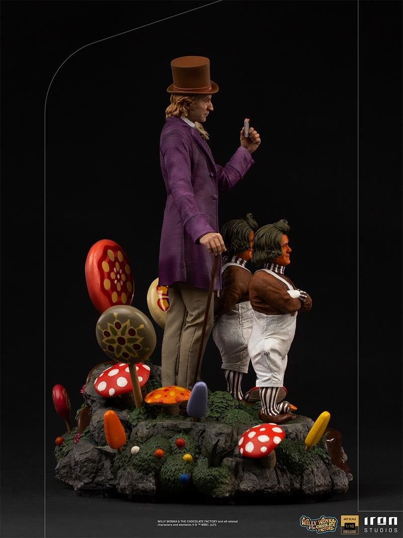 Estátua Willy Wonka - Willy Wonka and the Chocolate Factory - Art Scale 1/10 - Iron Studios