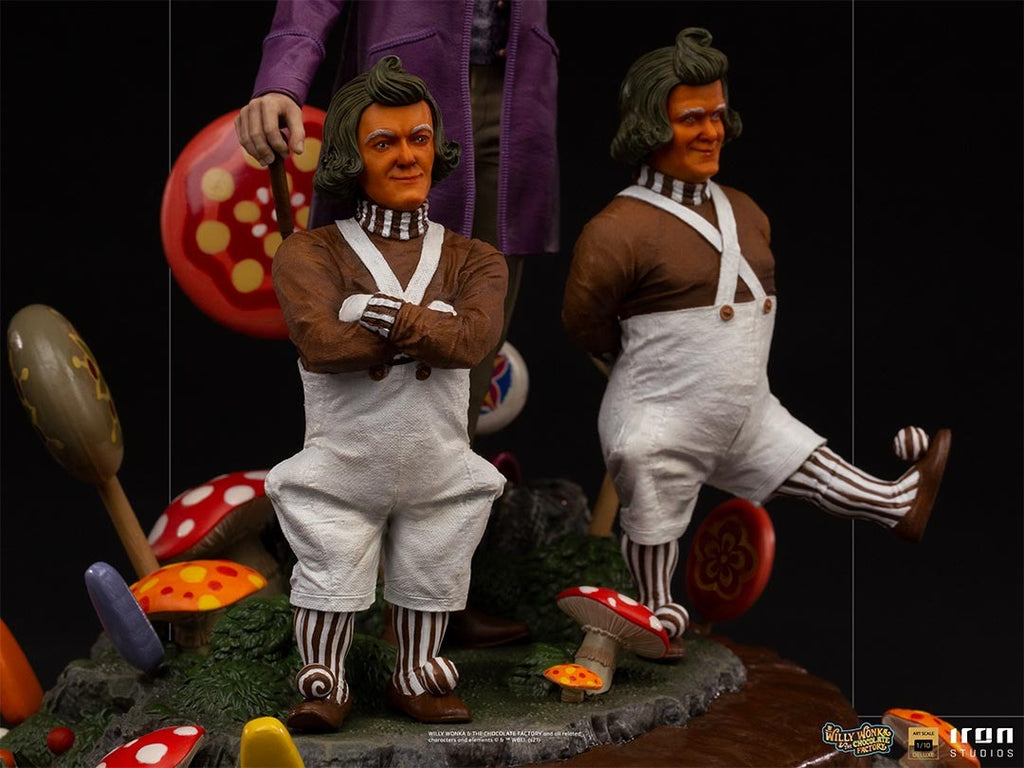 Estátua Willy Wonka - Willy Wonka and the Chocolate Factory - Art Scale 1/10 - Iron Studios