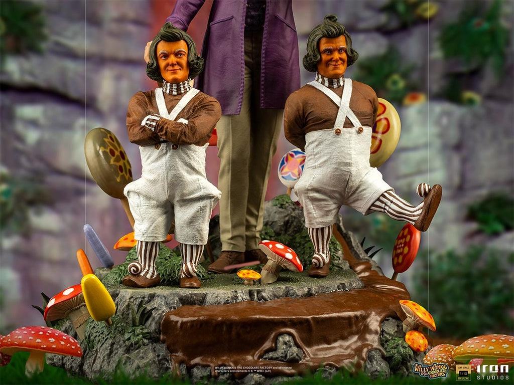 Estátua Willy Wonka - Willy Wonka and the Chocolate Factory - Art Scale 1/10 - Iron Studios