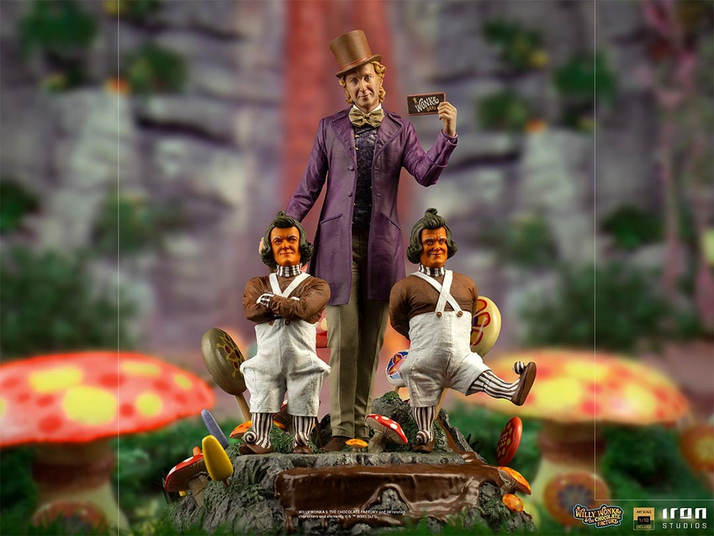 Estátua Willy Wonka - Willy Wonka and the Chocolate Factory - Art Scale 1/10 - Iron Studios