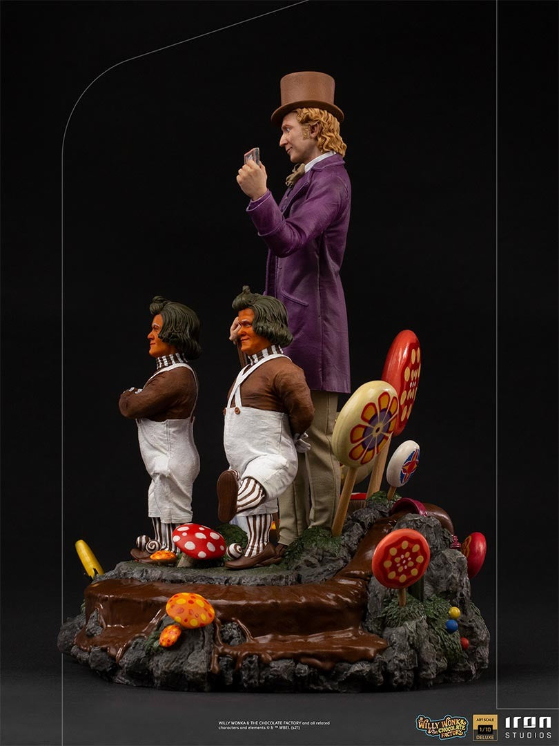 Estátua Willy Wonka - Willy Wonka and the Chocolate Factory - Art Scale 1/10 - Iron Studios