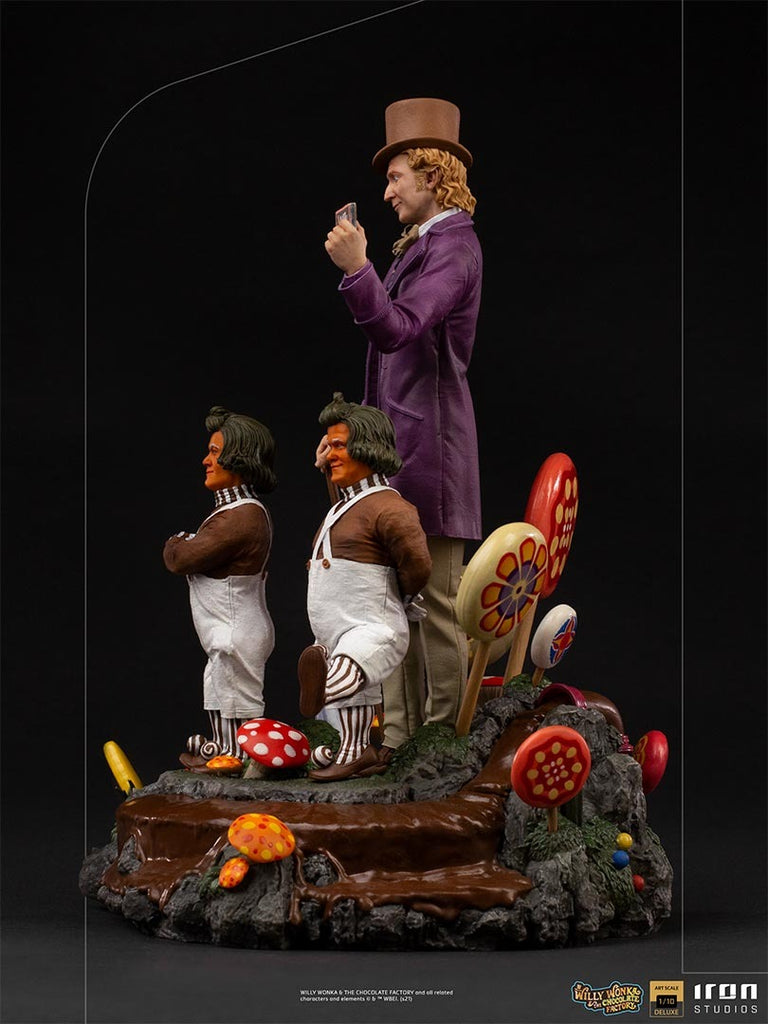 Estátua Willy Wonka - Willy Wonka and the Chocolate Factory - Art Scale 1/10 - Iron Studios