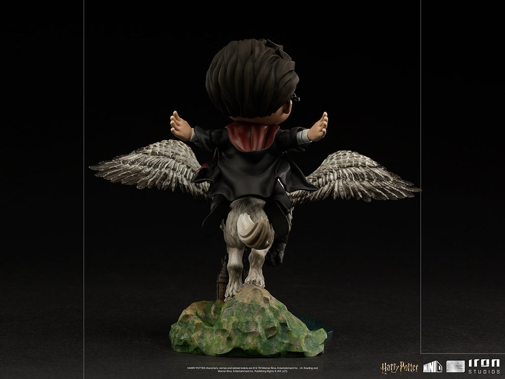 Estátua Harry Potter and Buckbeak - Harry Potter - MiniCo Illusion - Iron Studios