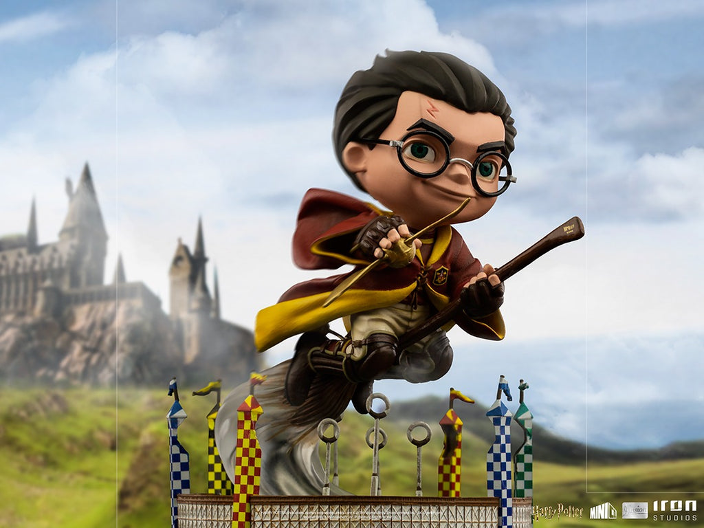 Estátua Harry Potter Quadribol - Harry Potter - MiniCo Illusion - Iron Studios