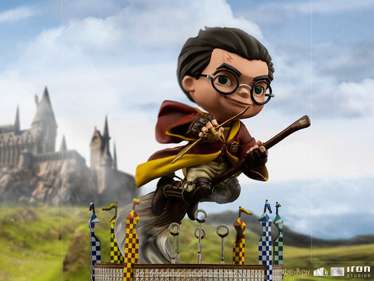 Estátua Harry Potter Quadribol - Harry Potter - MiniCo Illusion - Iron Studios