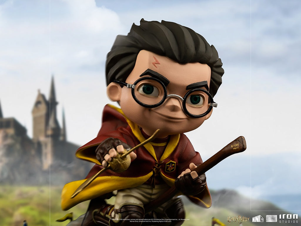 Estátua Harry Potter Quadribol - Harry Potter - MiniCo Illusion - Iron Studios
