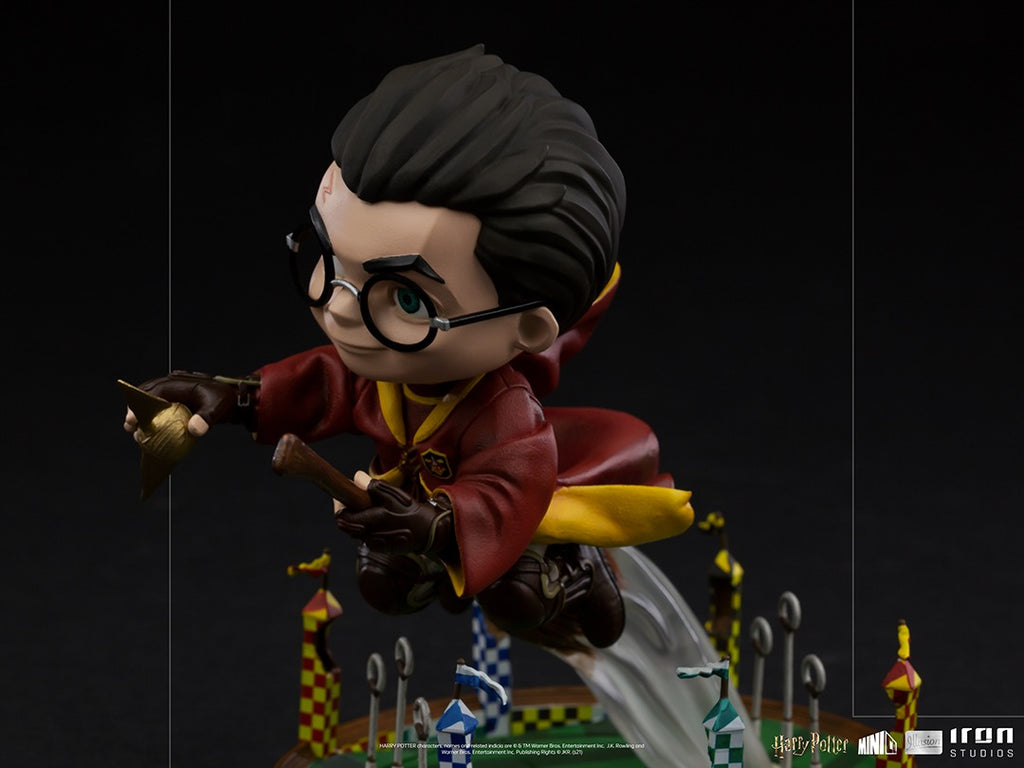 Estátua Harry Potter Quadribol - Harry Potter - MiniCo Illusion - Iron Studios