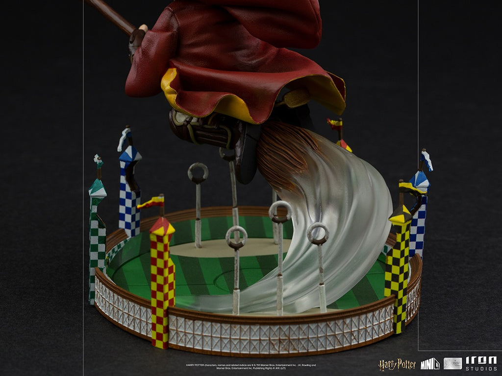 Estátua Harry Potter Quadribol - Harry Potter - MiniCo Illusion - Iron Studios