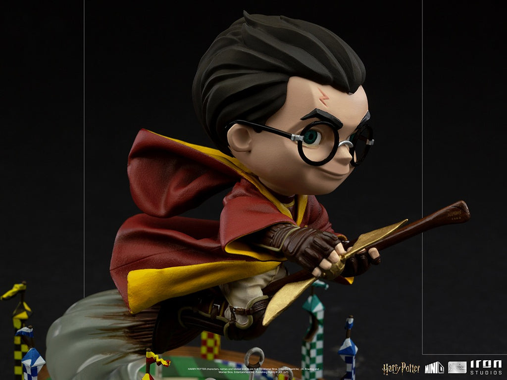 Estátua Harry Potter Quadribol - Harry Potter - MiniCo Illusion - Iron Studios