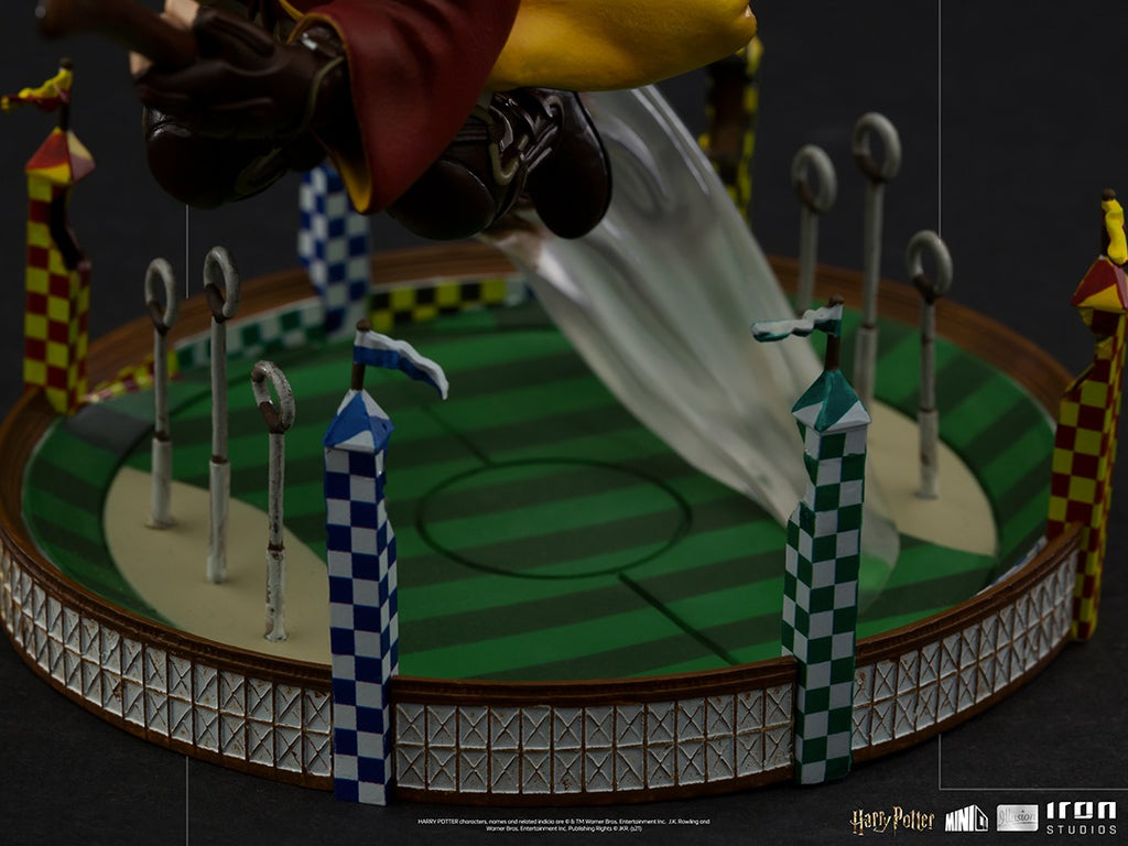 Estátua Harry Potter Quadribol - Harry Potter - MiniCo Illusion - Iron Studios