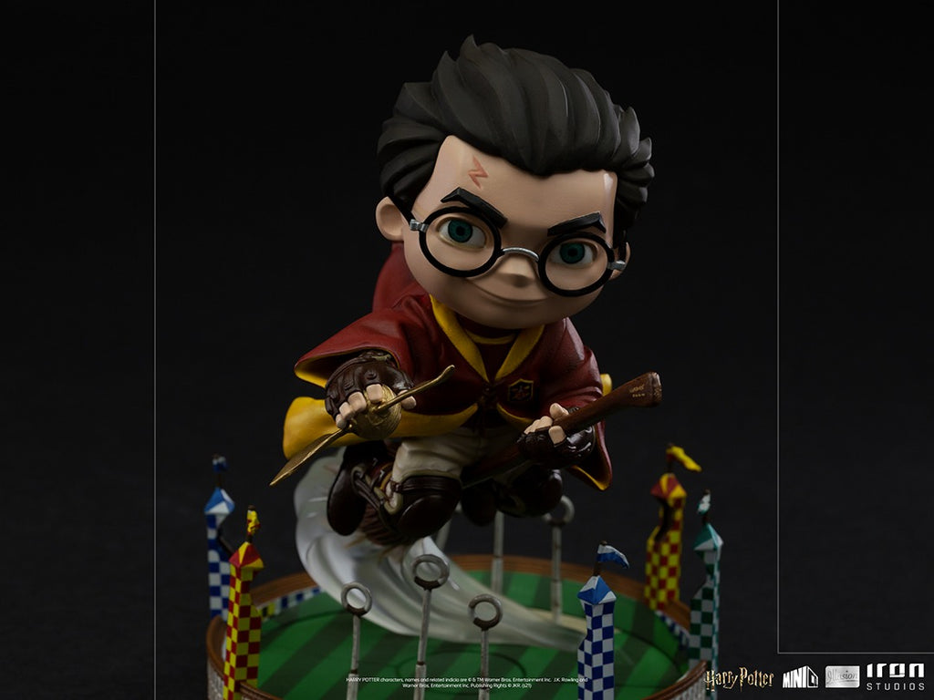 Estátua Harry Potter Quadribol - Harry Potter - MiniCo Illusion - Iron Studios
