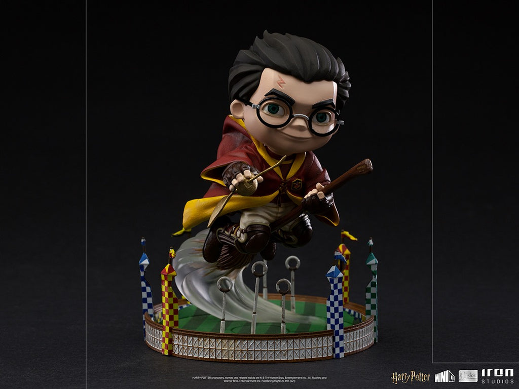 Estátua Harry Potter Quadribol - Harry Potter - MiniCo Illusion - Iron Studios