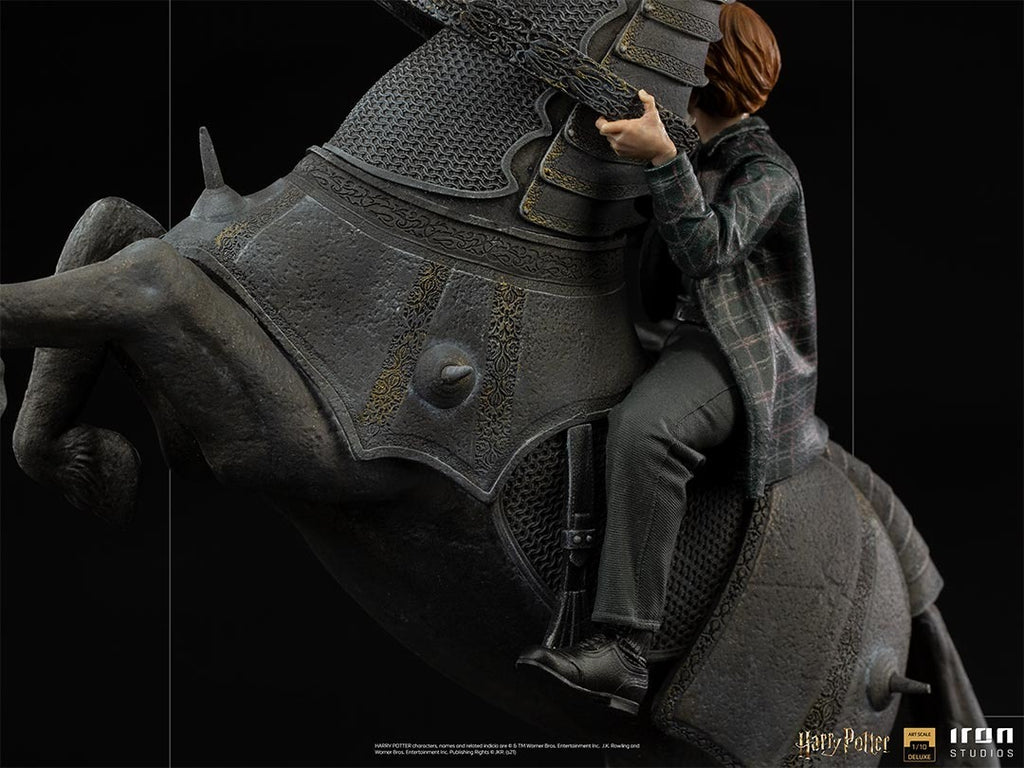 Estátua Ron Weasley at the Wizard Chess Deluxe - Harry Potter - Art Scale 1/10 - Iron Studios