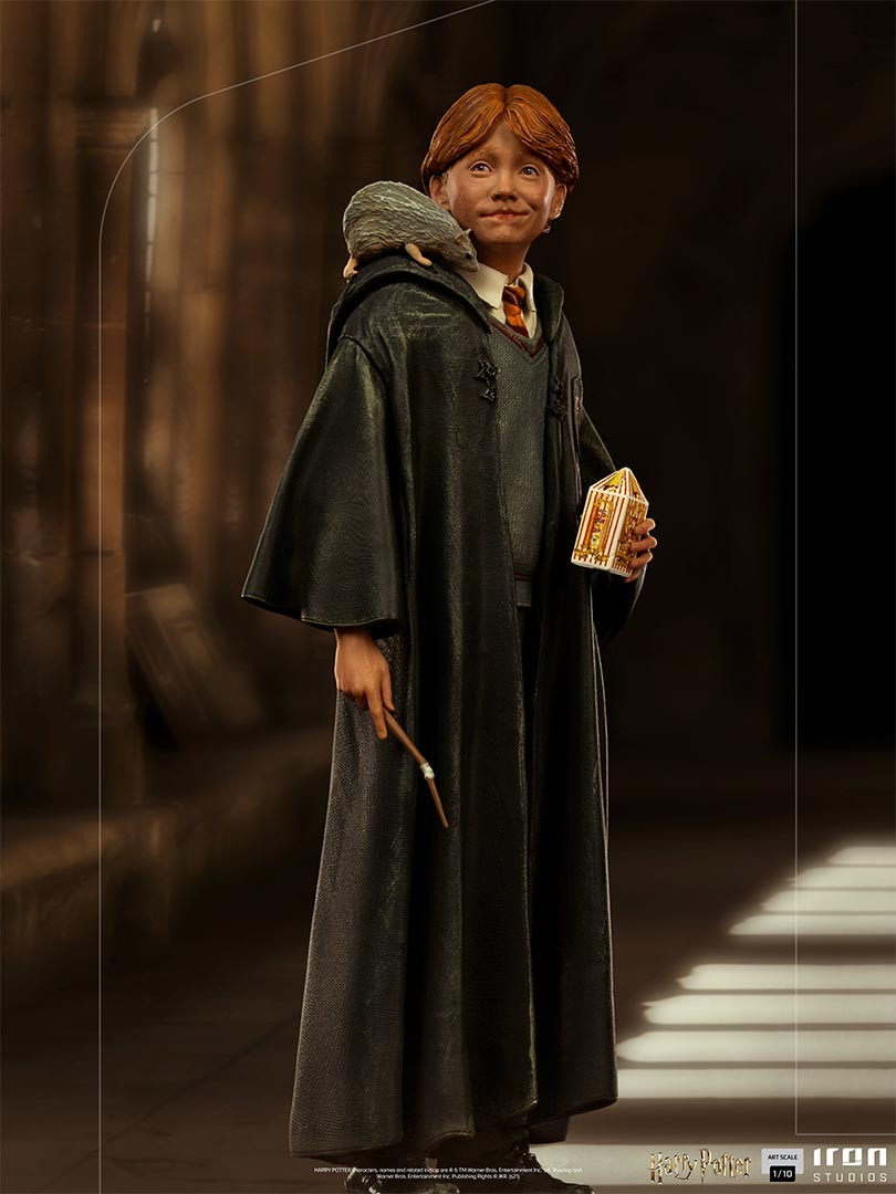 Estátua Ron Weasley  - Harry Potter - Art Scale 1/10 - Iron Studios