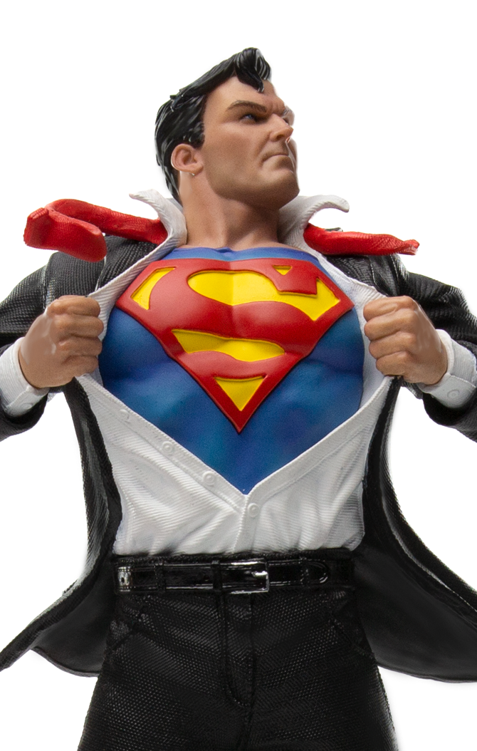 Estátua Clark Kent Deluxe - DC Comics - Art Scale 1/10 - Iron Studios