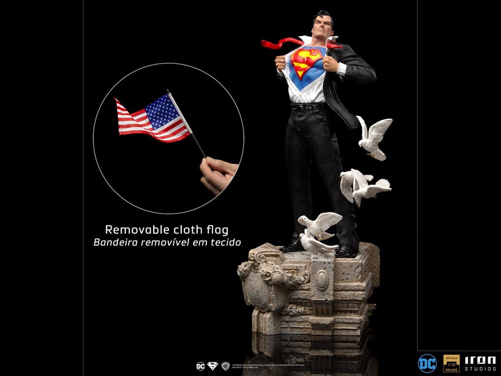 Estátua Clark Kent Deluxe - DC Comics - Art Scale 1/10 - Iron Studios
