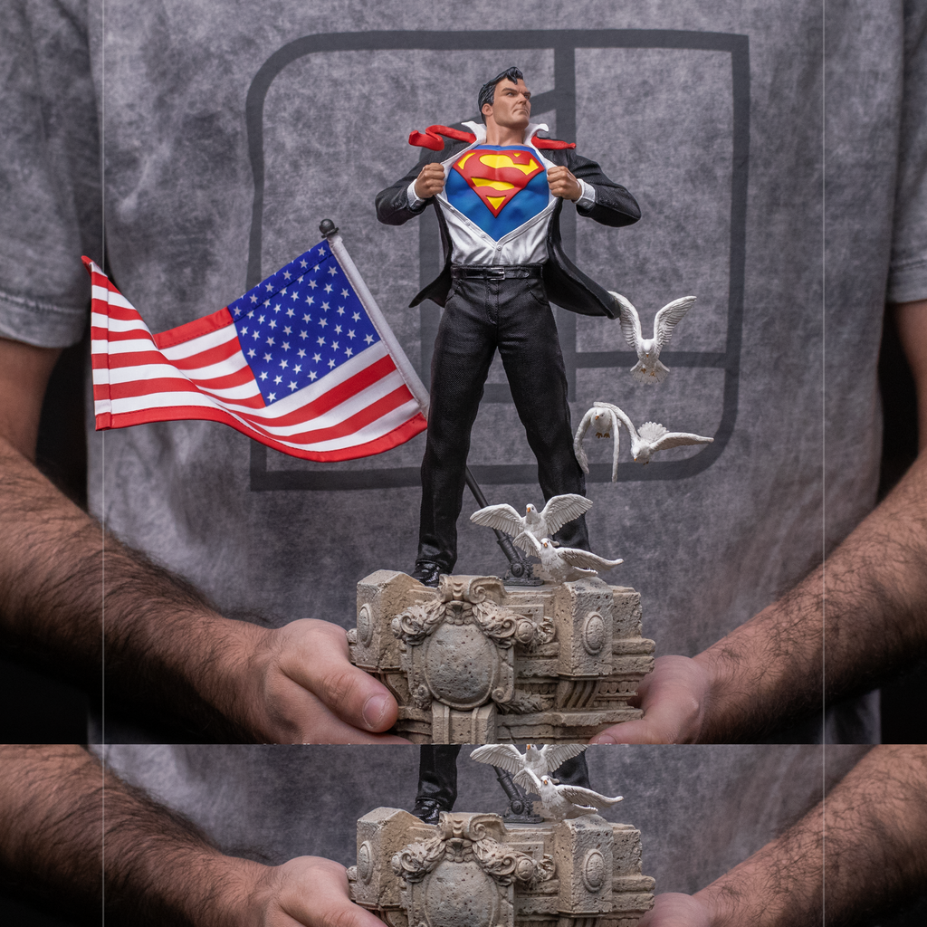 Estátua Clark Kent Deluxe - DC Comics - Art Scale 1/10 - Iron Studios
