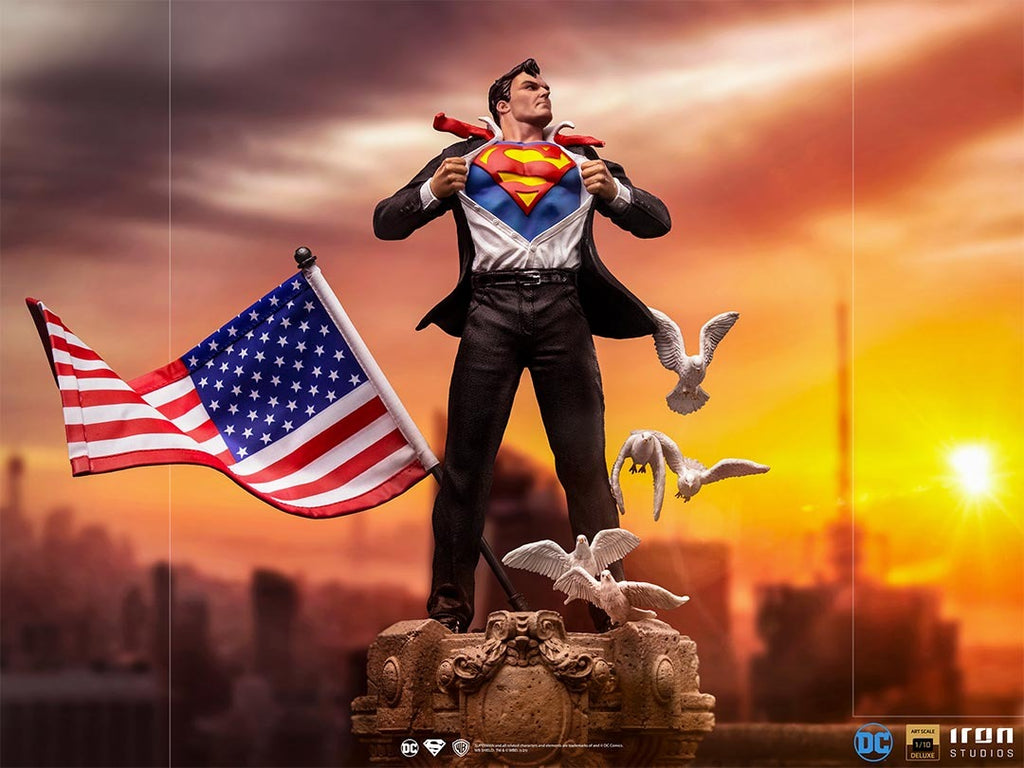 Estátua Clark Kent Deluxe - DC Comics - Art Scale 1/10 - Iron Studios