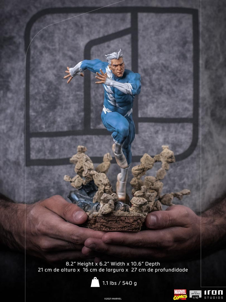 Estátua Quicksilver - X-men - Bds Art Scale 1/10 - Iron Studios
