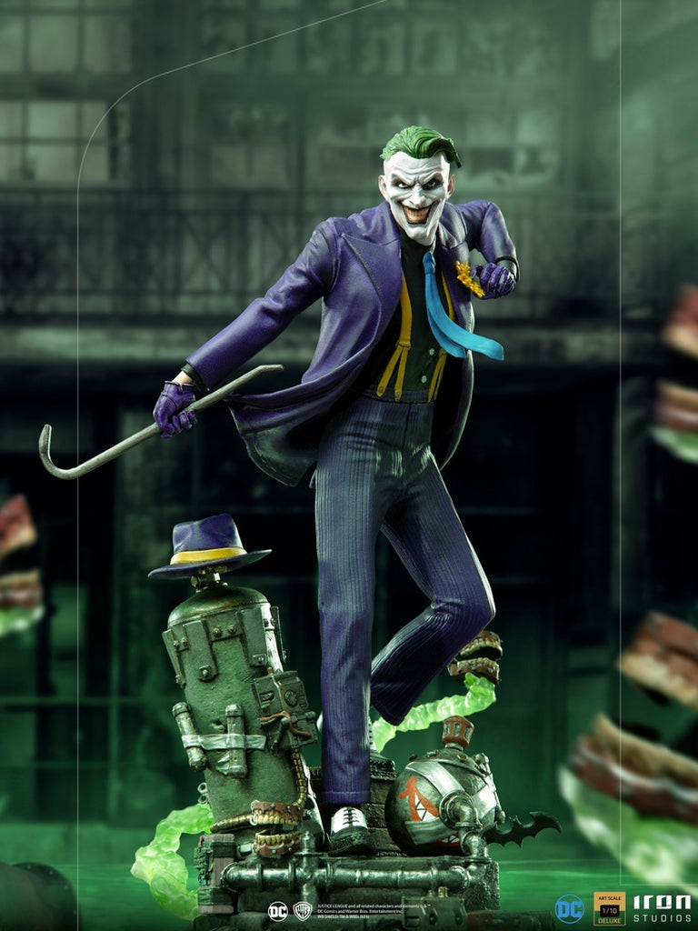 Estátua O Coringa Deluxe Ver - DC Comics - Art Scale 1/10 - Iron Studios