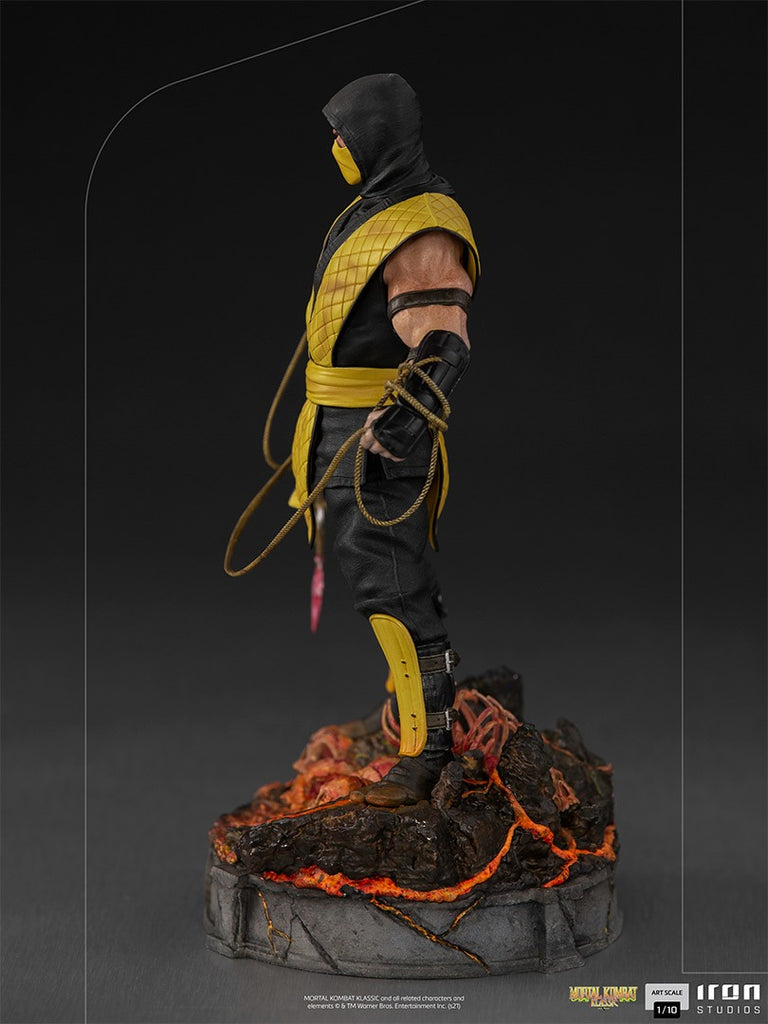 Estátua Scorpion - Mortal Kombat -  Art Scale 1/10 - Iron Studios