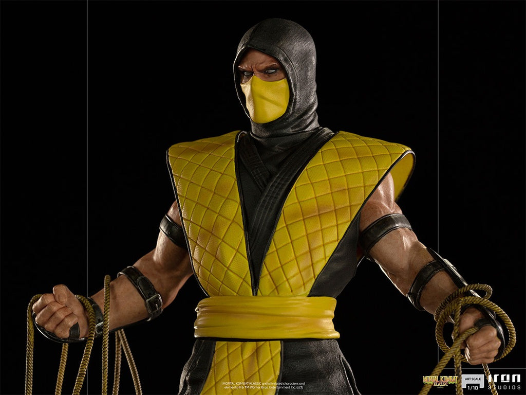 Estátua Scorpion - Mortal Kombat -  Art Scale 1/10 - Iron Studios