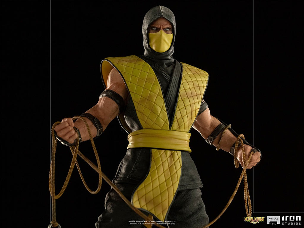 Estátua Scorpion - Mortal Kombat -  Art Scale 1/10 - Iron Studios