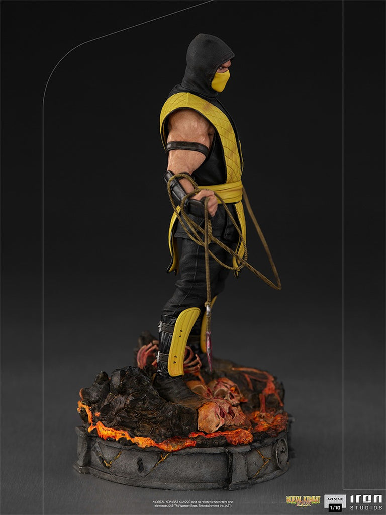 Estátua Scorpion - Mortal Kombat -  Art Scale 1/10 - Iron Studios