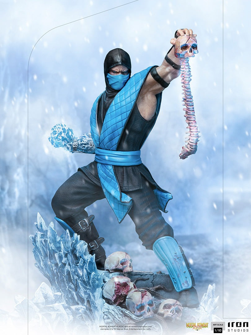 Estátua Sub-Zero - Mortal Kombat -  Art Scale 1/10 - Iron Studios