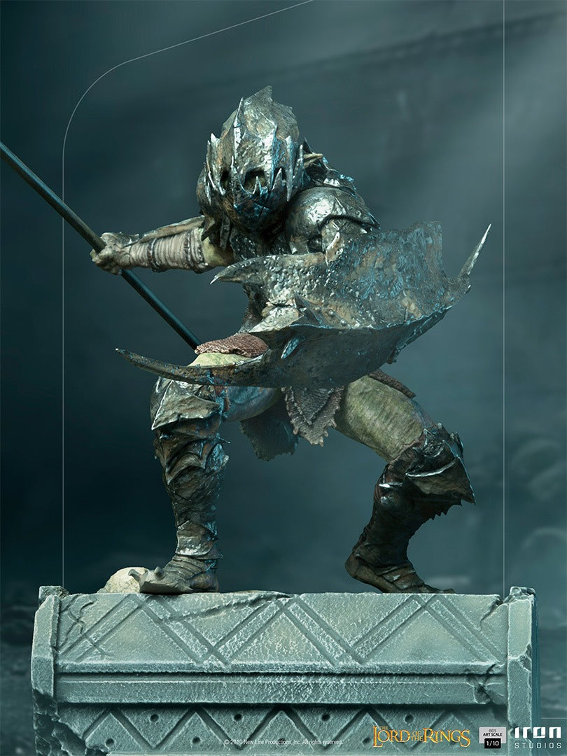 Estátua Armored Orc - Lord of the Rings - Art Scale 1/10 - Iron Studios