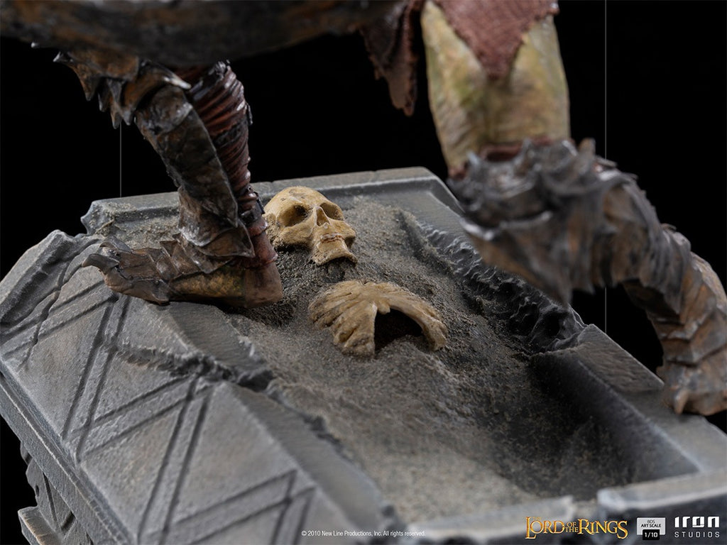 Estátua Armored Orc - Lord of the Rings - Art Scale 1/10 - Iron Studios