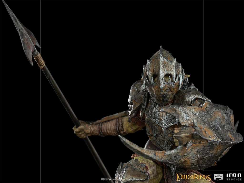 Estátua Armored Orc - Lord of the Rings - Art Scale 1/10 - Iron Studios