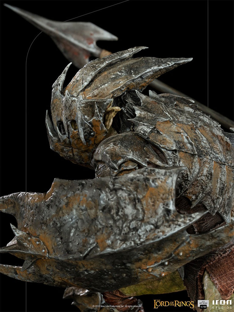 Estátua Armored Orc - Lord of the Rings - Art Scale 1/10 - Iron Studios