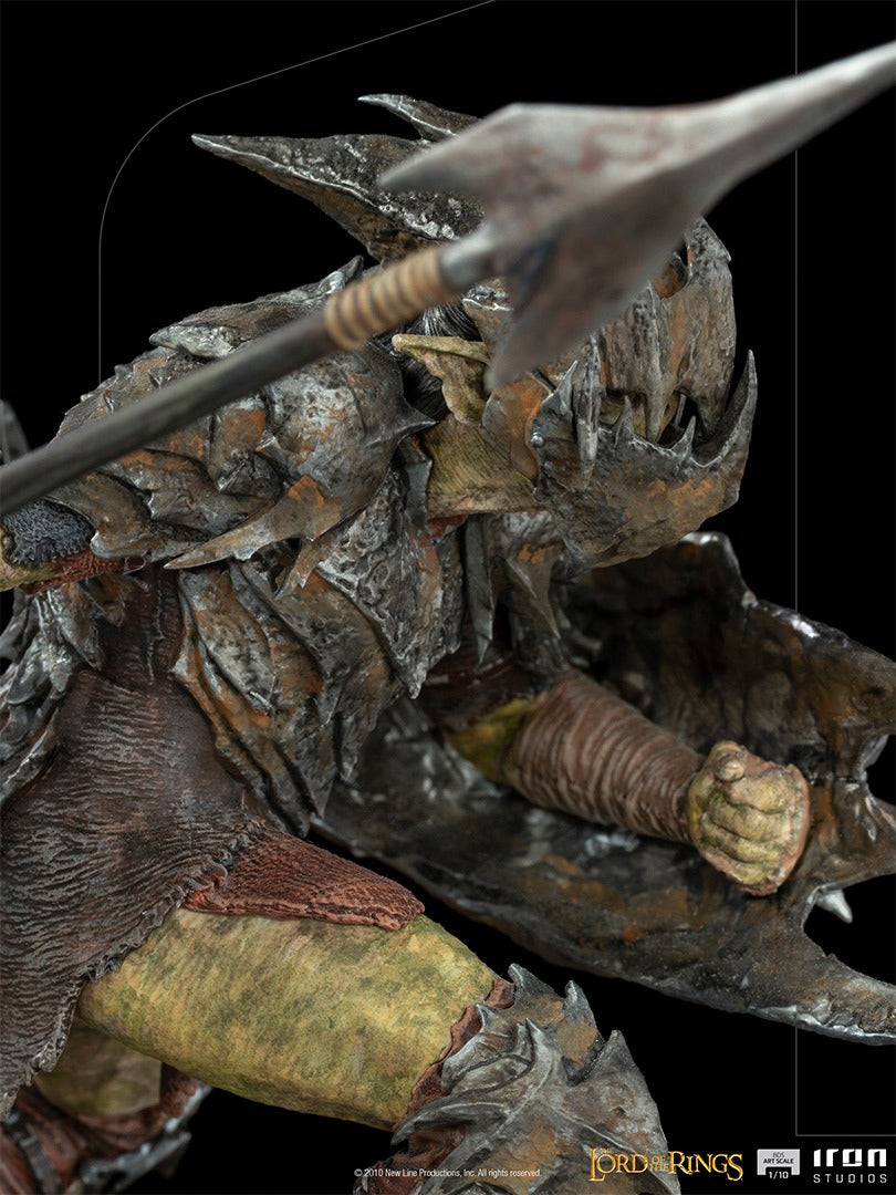 Estátua Armored Orc - Lord of the Rings - Art Scale 1/10 - Iron Studios