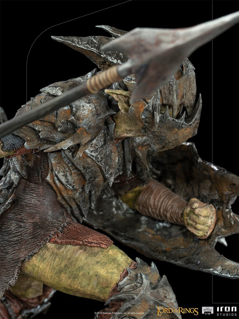 Estátua Armored Orc - Lord of the Rings - Art Scale 1/10 - Iron Studios