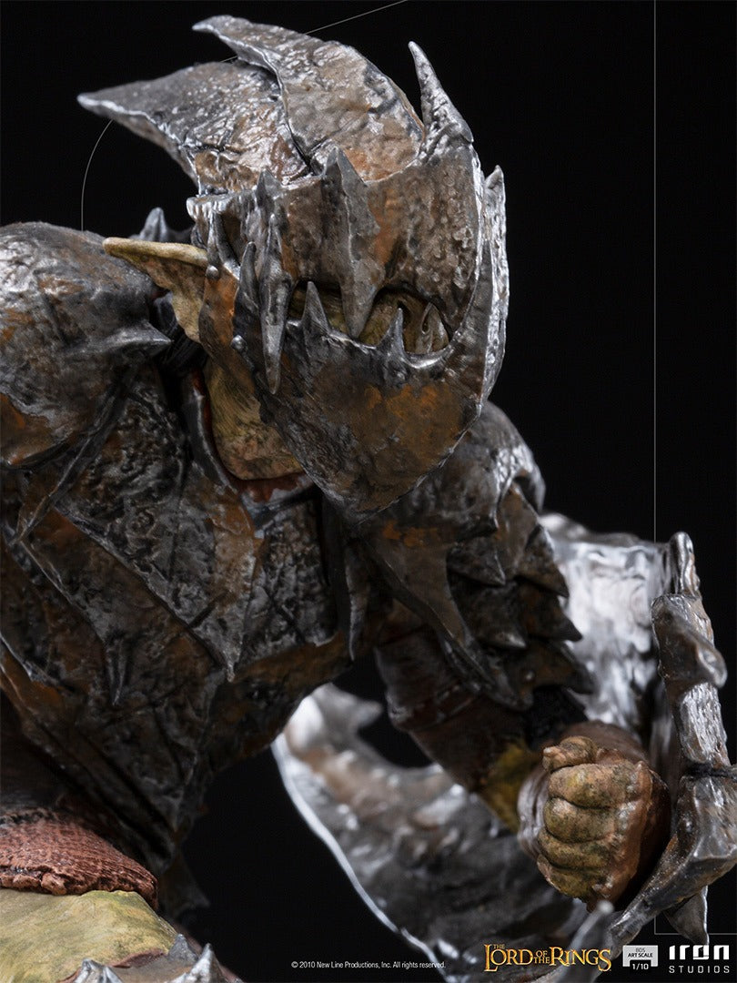 Estátua Armored Orc - Lord of the Rings - Art Scale 1/10 - Iron Studios